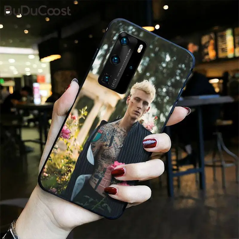 

Machine Gun Kelly MGK Fashion Phone Case For Huawei P30 P20 Mate 20 Pro Lite Smart Y9 Prime 2019