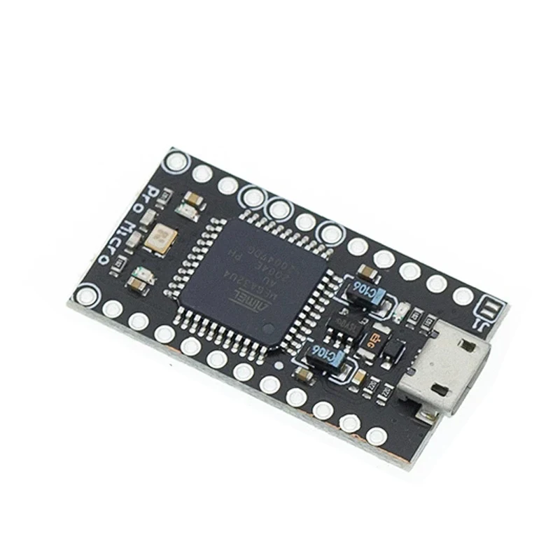 Контроллер модуля leonardo Mega32U4 для arduino контроллер с Загрузчиком черный Pro Micro ATmega32U4 5