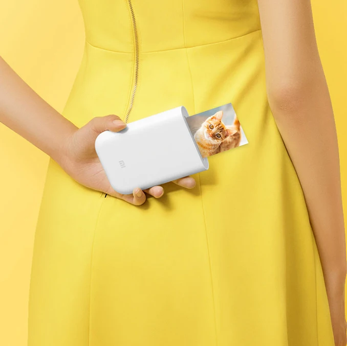 Xiaomi (MI) Mijia Карманный фотопринтер портативный Bluetooth Смарт-подключение