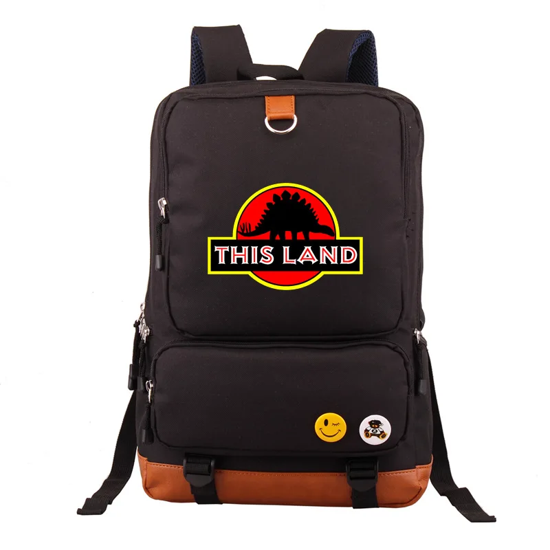 

2020 Jurassic Dinosaur Skull Skeleton Fossil Boy Girl School bag Women Bagpack Teenagers Schoolbags Canvas Men Student Backpack