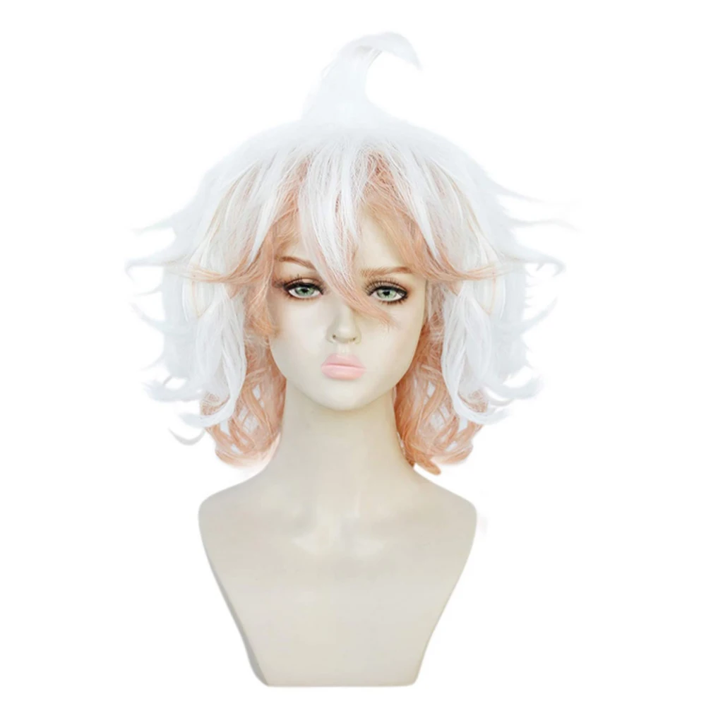 Парик из коротких вьющихся синтетических волос с шапочкой | Тематическая одежда