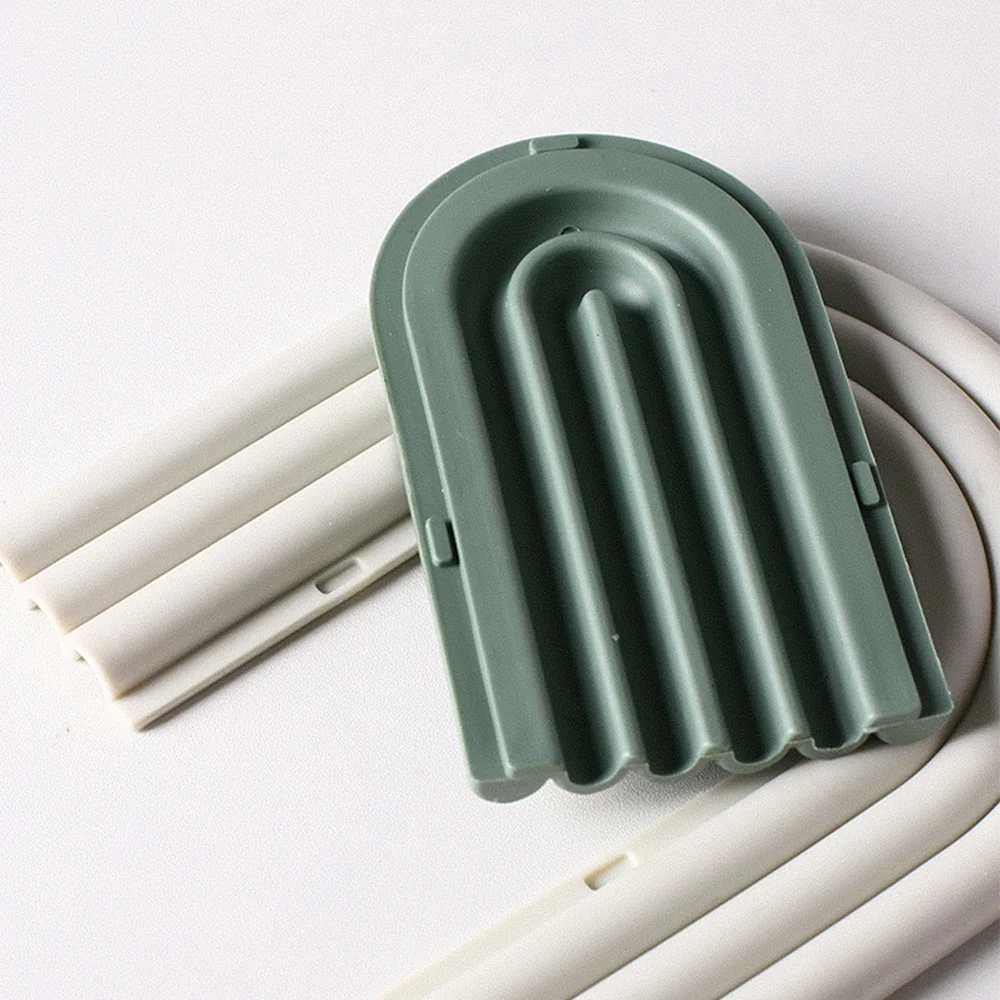 

Rainbow Coaster Placemat Pot mat Silicone Kitchen heat-resistant Dish mat Table mat Anti-scald bowl Placemats No Slip Removable