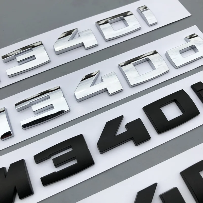 Наклейка сделай сам с буквами номер 0 1 2 3 4 5 6 7 8 X L I D Эмблема для BMW M3 M4 M5 M6 M7 X6M M135i M240i