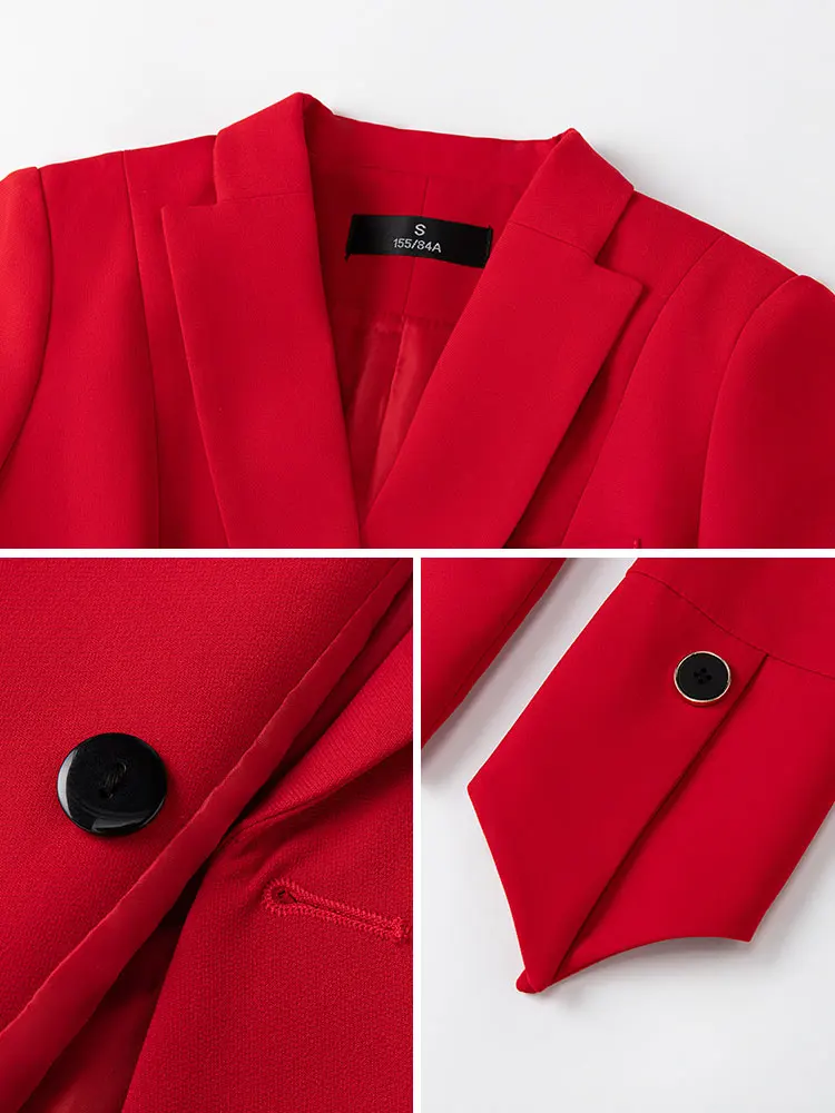 Женский офисный брючный костюм Lenshin комплект из двух предметов модный