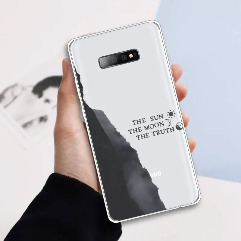 

Dylan O'Brien Teen Wolf pattern luxury protective Phone Case Transparent For Samsung Galaxy A 71 21s S note 8 9 10 plus 20 ultra