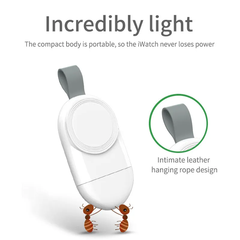 Mini Watch Wireless Charger For Apple IWatch S1/S2/S3/S4 Magnetic Charging Fast USB Dock Adapter | Электроника