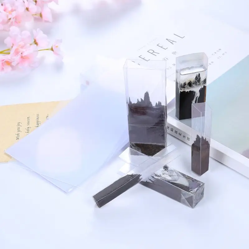 DIY Material Epoxy Resin Crafts Sheet Transparent Plastic Jewelry Making Tools Accessories Print Smooth High Transmittance | Украшения и