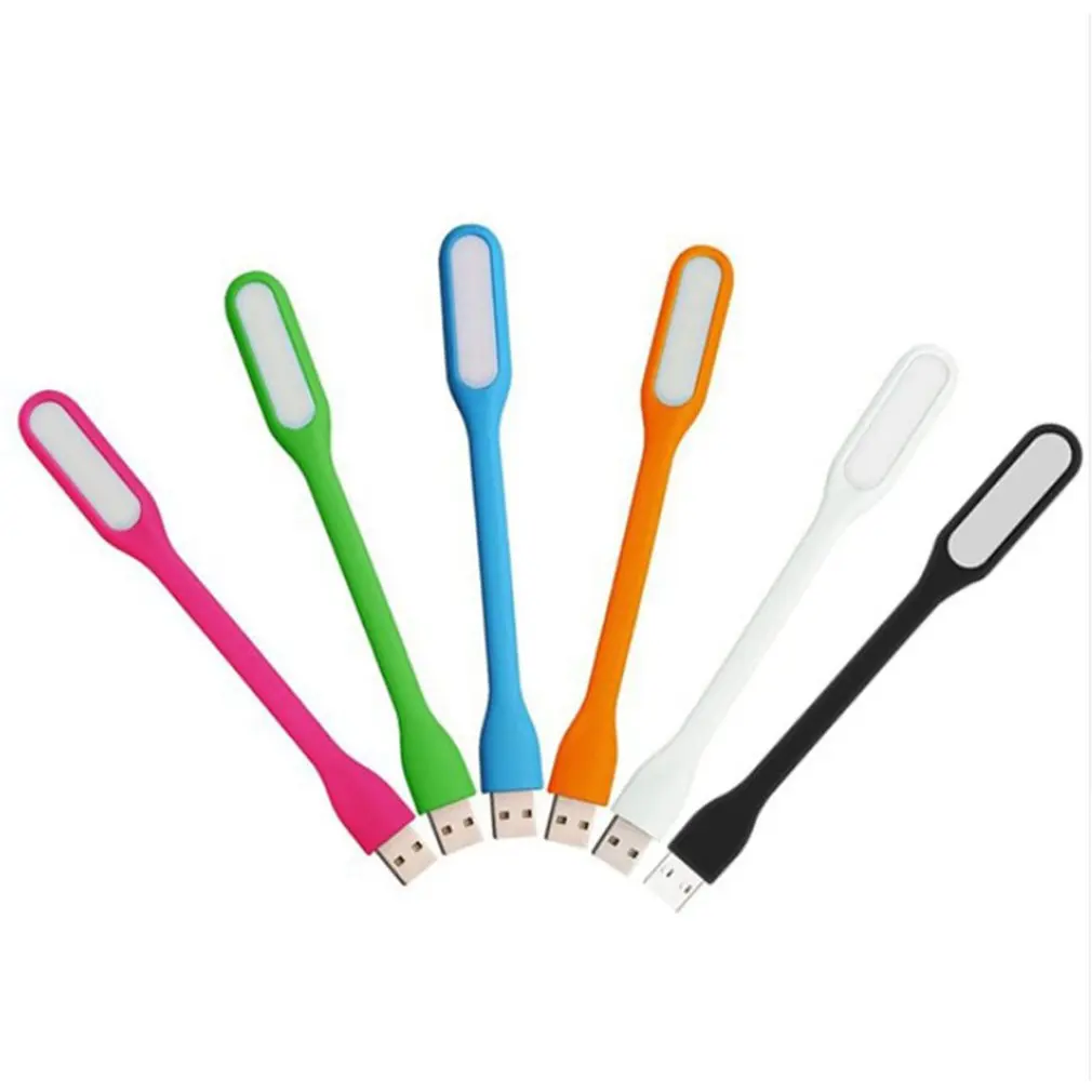 Мини USB светодиодный светильник Регулируемая на 180 градусов портативный гибкий