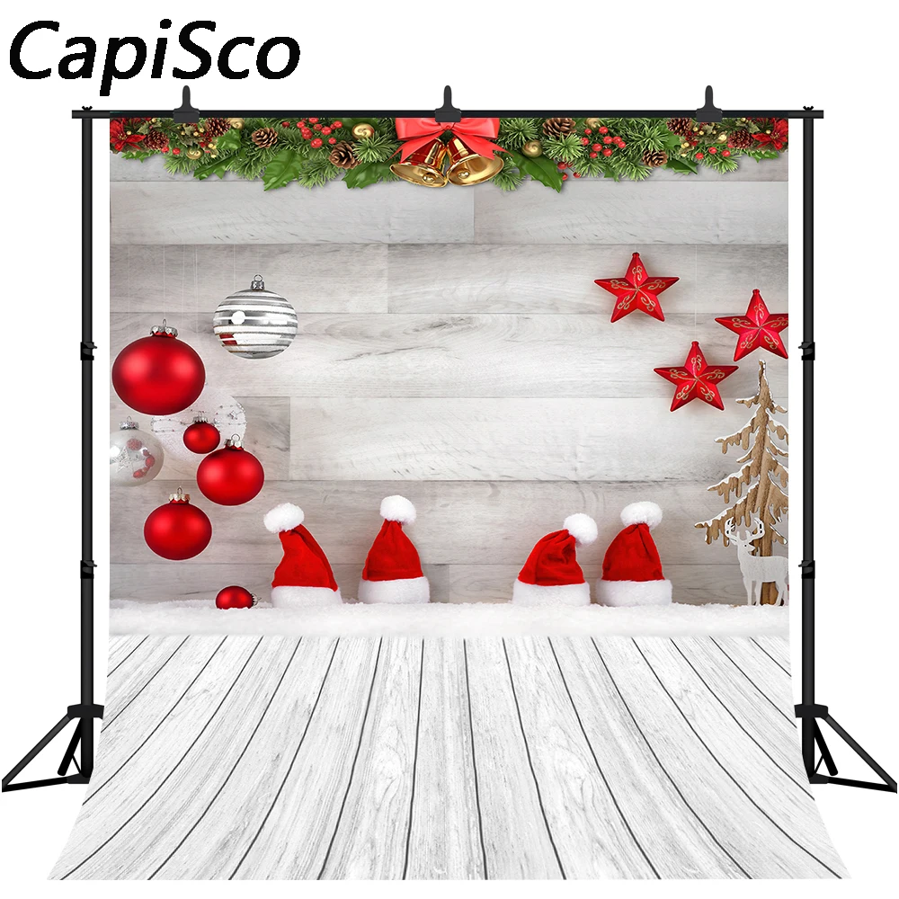 Фон для фотосъемки новорожденных детей с изображением рождественского шара