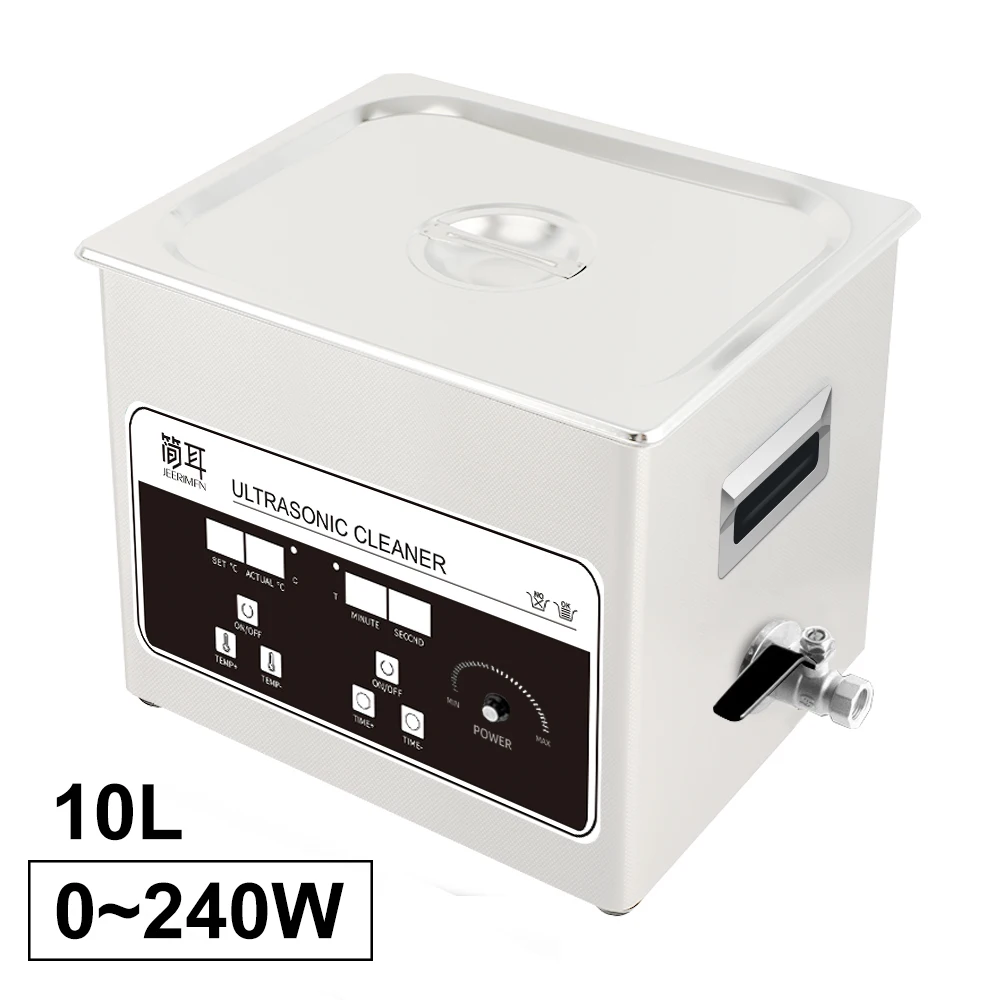 0 240 Вт мощная Регулировка ультра sonic Cleaner 10L цифровые очки части двигателя Sonic
