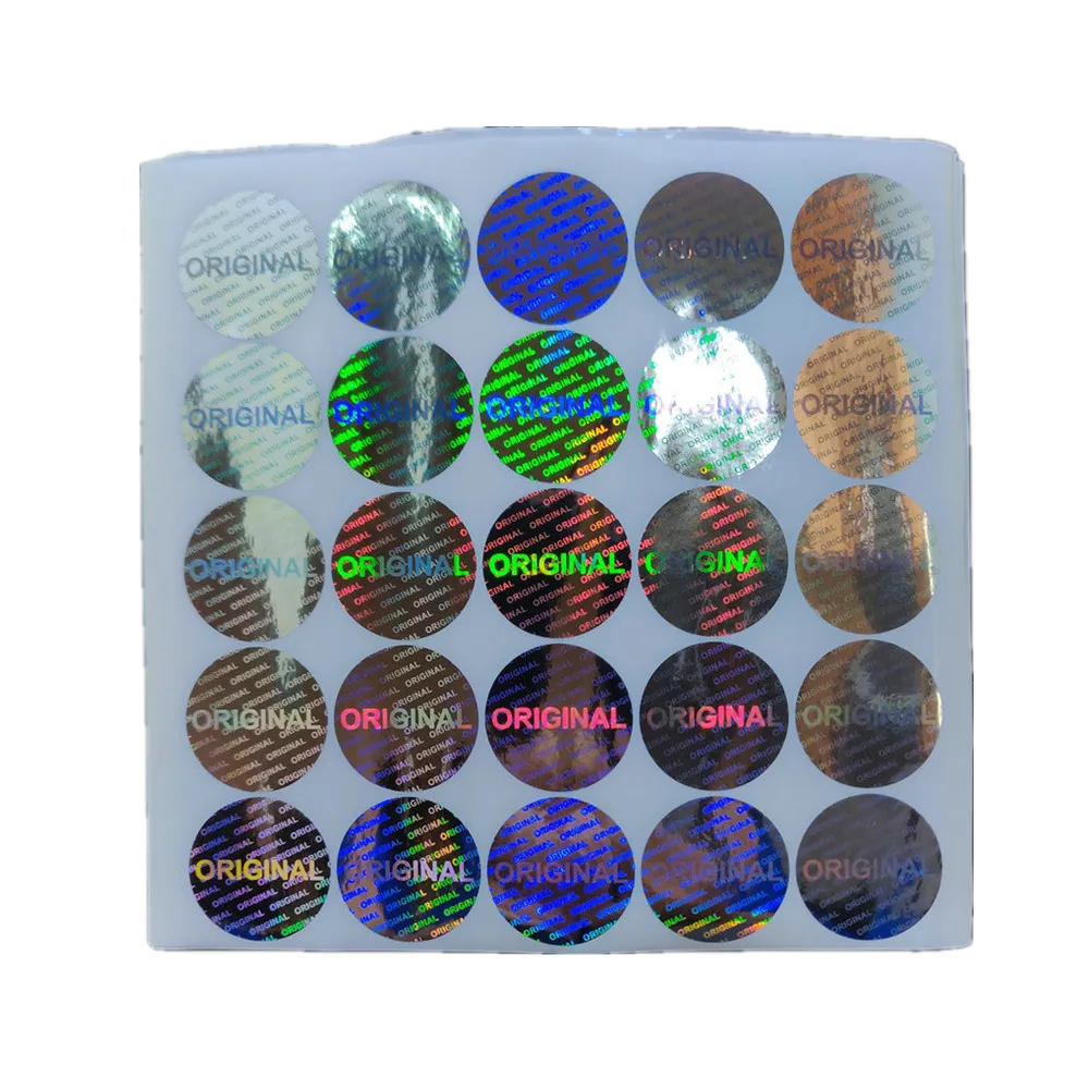 100 шт. голограммные наклейки 30 мм/1 8 дюйма