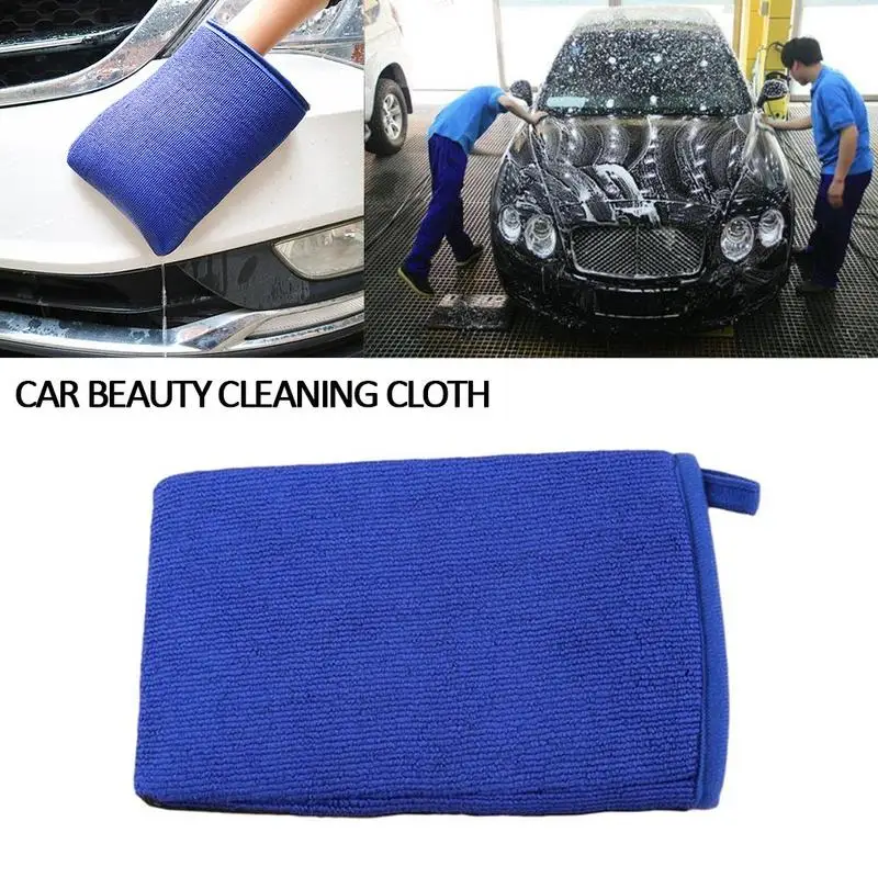 Car wash clay bar glove car cleaning cloth automatic towel sponge microfiber care pad L6P4 | Автомобили и мотоциклы