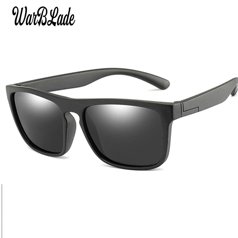 Модные поляризованные детские солнцезащитные очки WarBlade для мальчиков и девочек