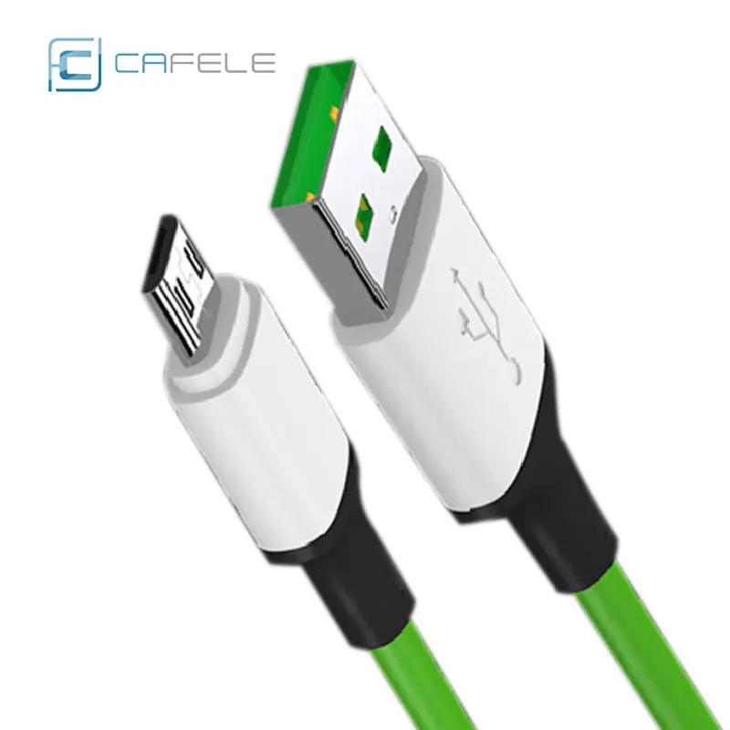 Cafele Micro USB кабель 2.4A Быстрая зарядка 2 метра строка данных для Xiaomi Note hongm maimang huawei