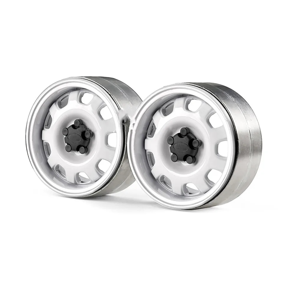 2PCS Wheel Hubs for 1/10 New Defender SCX10 TRX-4 1.9 inch Metal RC Car Simulation Tire Hub Upgrade Parts | Игрушки и хобби