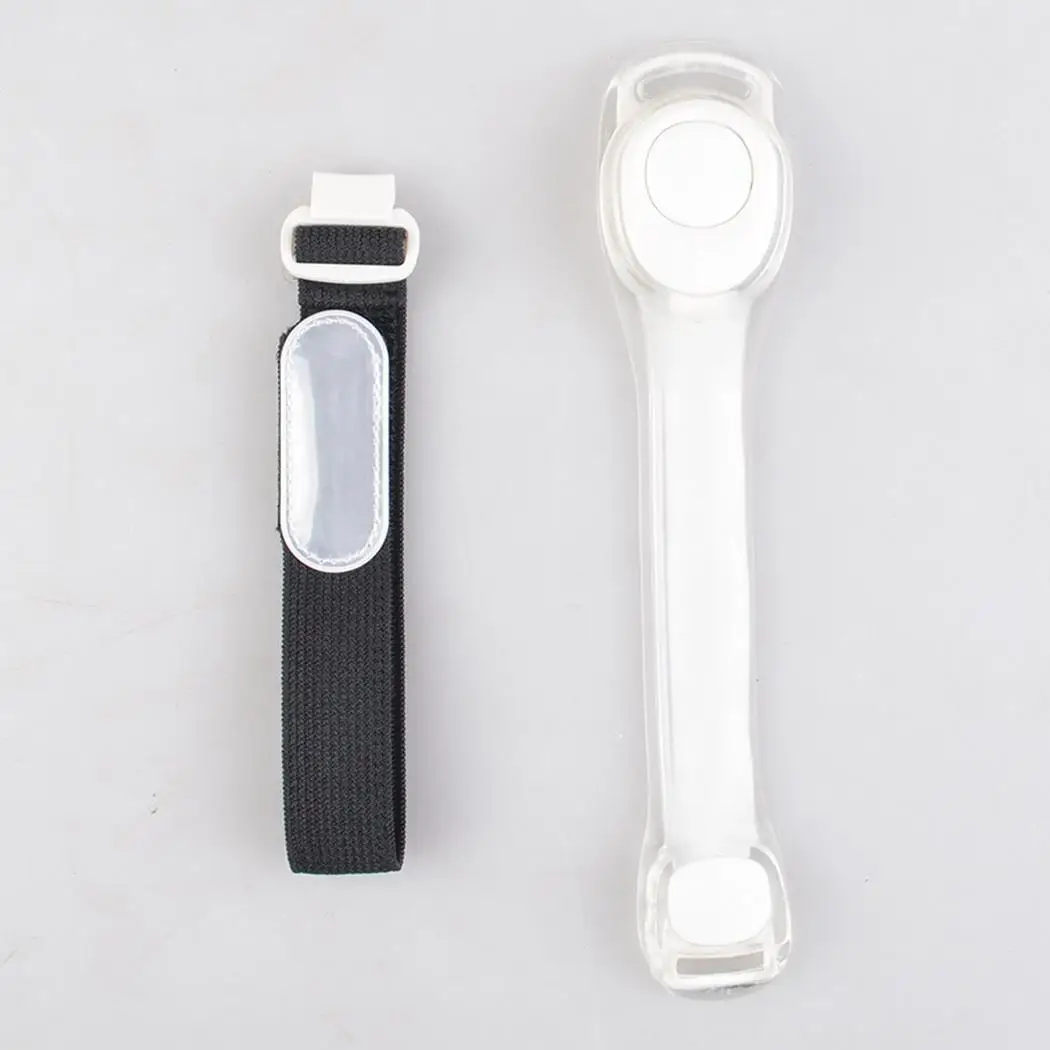 Outdoor LED Reflective Light Arm Armband Strap Safety Belt For Night Running Cycling Hand Wristband Wrist Bracelets | Спорт и