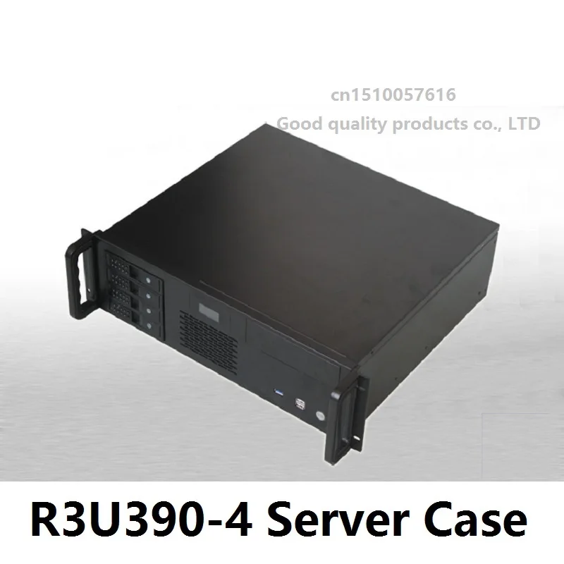 R3U390 4 ITX материнская плата горячий подключение USB3.0 ЖК дисплей 3U чехол для сервера