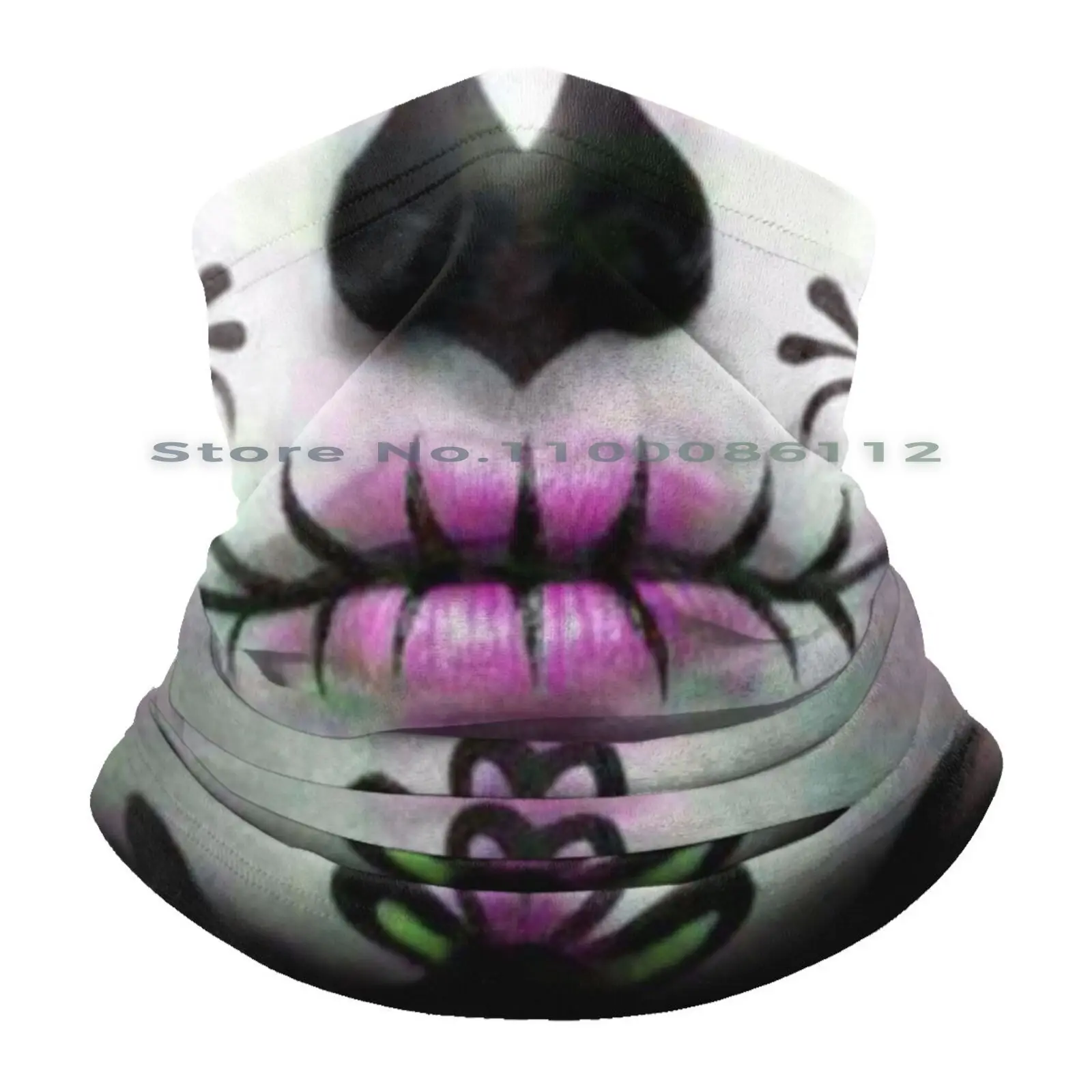 Маска череп! Вязаная Шапка-бини маски защитная Милая маска с красным носом и