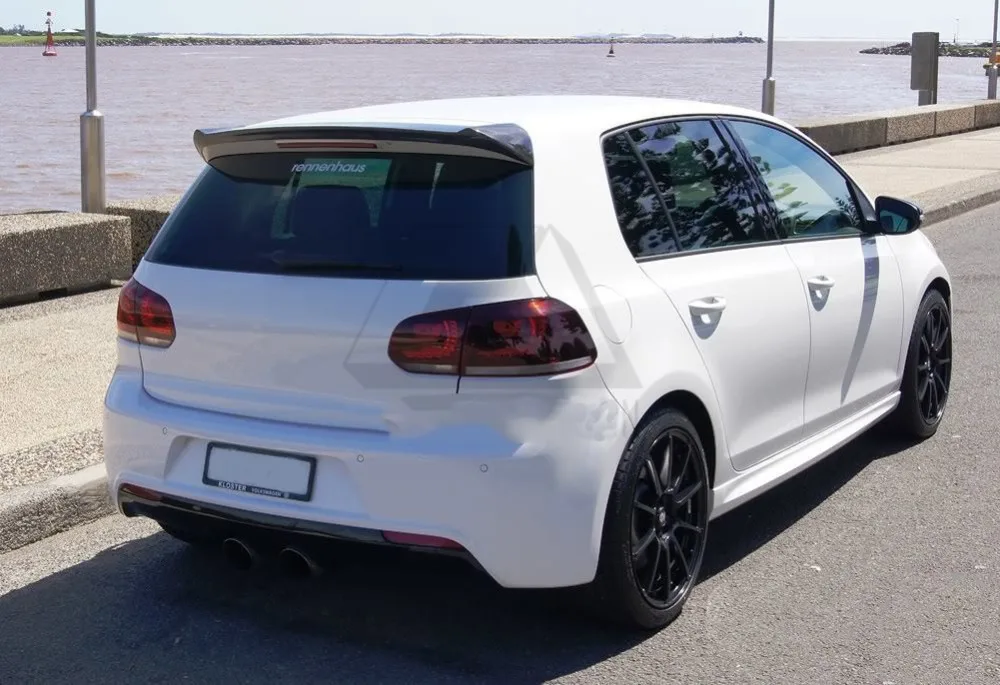 Для Volkswagen VW golf 6 gti r 2009-2013 OSir стиль не подходит для golf 6 Стандартный MK6 gti r20 карбоновый задний спойлер на багажник