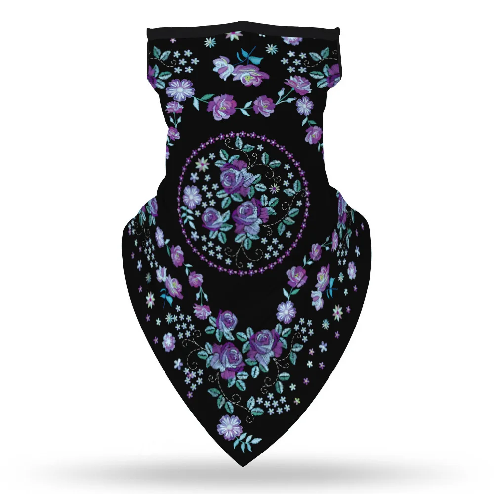 Шарф-бабочка маска для лица бандана Хэллоуин | Тематическая одежда и униформа