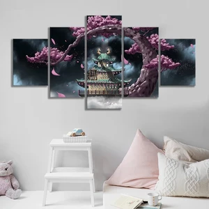 Художественная картина из аниме Ван-ПИС, 5 шт.