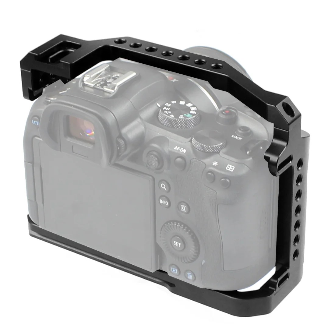 BGNing алюминиевая клетка для камеры DSLR Canon EOS R5 w/Холодный башмак и 1/4 ''дюймовый