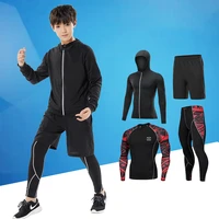 kids outdoor workout compression sports clothing baseball cycling running fitness tracksuit basketball football sportswear suit