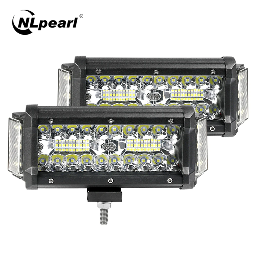 

Светодиодсветильник световая панель NLpearl 4/7 дюймов 108 ВТ 168 Вт/светосветильник панель рабочего освещения с боковой подсветкой для внедорожн...