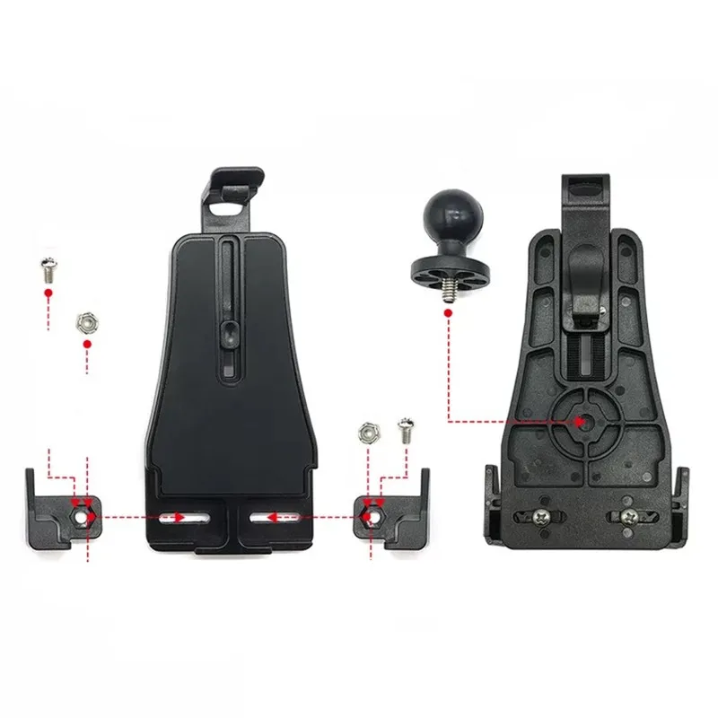 Мотоциклетные зеркальные рельсы заднего вида для автомобильного подголовника с