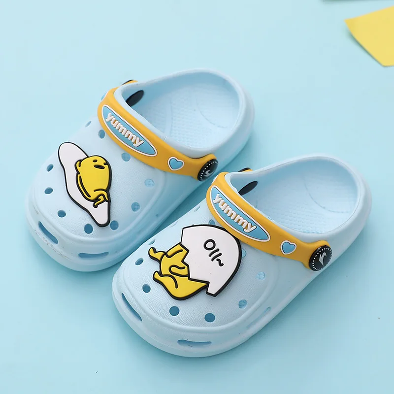 

Slippers for Boy Girl Sandals Shoes 2020 Summer Toddler Animal Kids Outdoor Baby Slippers PVC Cartoon Kids Slippers
