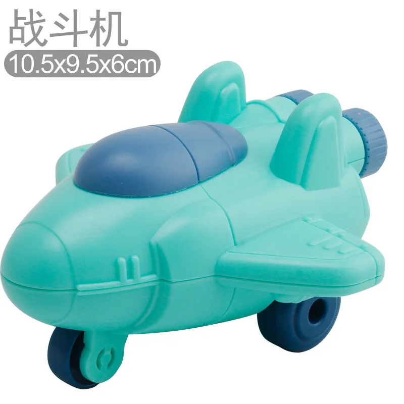

Baby DIY Toy Car Disassembly Engineering Car Insert Fancy Toy Fighter Helicopter Inertia Pull Back Model