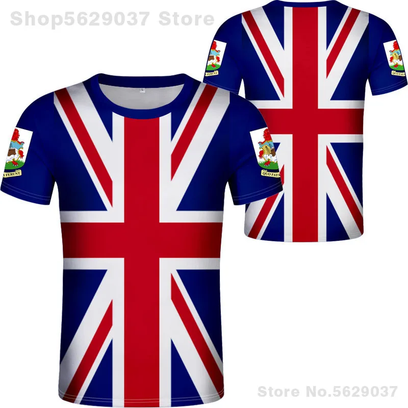 Бермуды футболка Бесплатная изготовление под заказ имя diy номер бен с красным