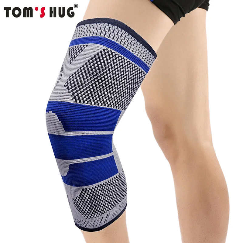 1 шт. спортивные длинные коленные подушки Поддержка протектор наколенники Tom