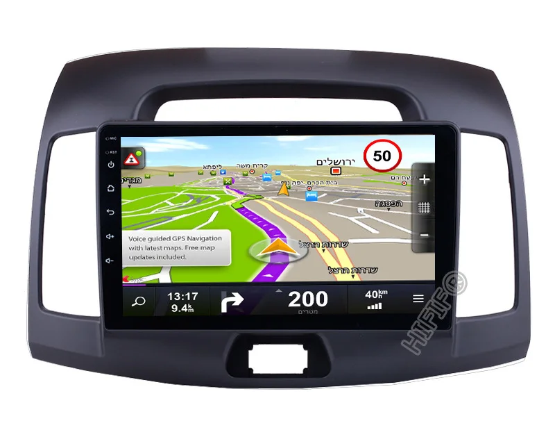 2G+ 32G Android 9,1 4G Автомобильный Радио Мультимедиа Видео плеер навигация gps WiFi 2 din для hyundai Elantra HD 2006-2010 без dvd
