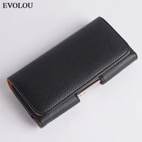 Leather Cover Phone Pouch for Xiaomi 10T Pro POCO NFC cc9e Redmi Note Pro Waist Bag Belt Case