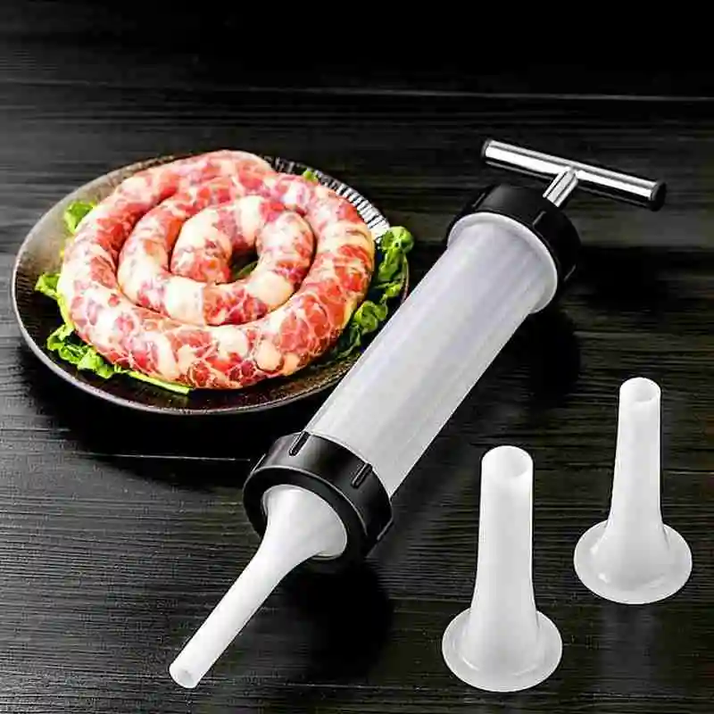 Инструмент для наполнения колбасок трубка мяса ручной наполнитель ручное