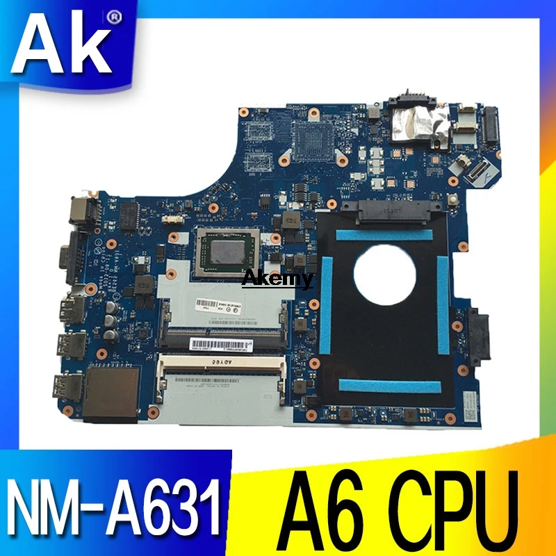 

BE565 NM-A631 Laptop motherboard for Lenovo ThinkPad E565 Test original mainboard A6-CPU