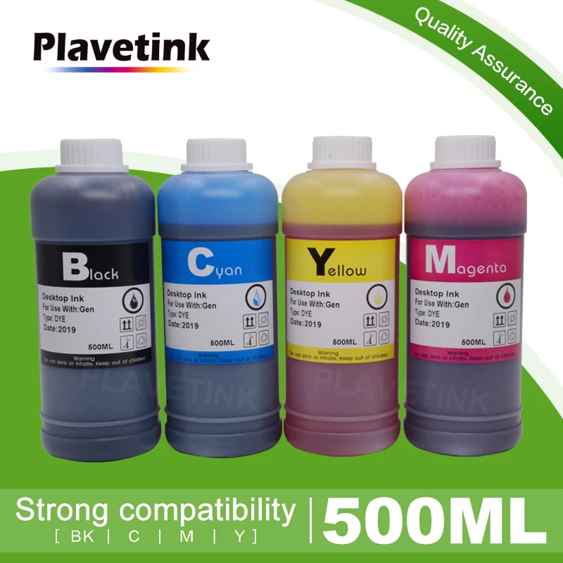 Чернила Plavetink 500 мл для принтера HP 655 178 364 564 920 670 932 950 711 902 952 953 XL Сменные