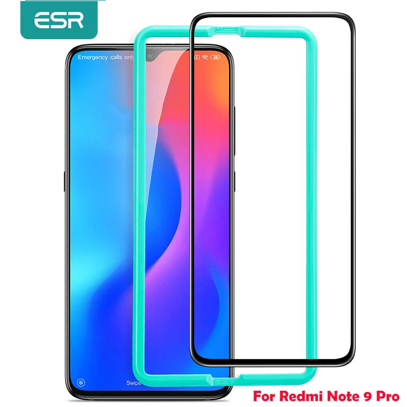 Закаленное стекло ESR для Xiaomi Mi 9 Redmi note pro 9pro K30 полное покрытие | Мобильные телефоны