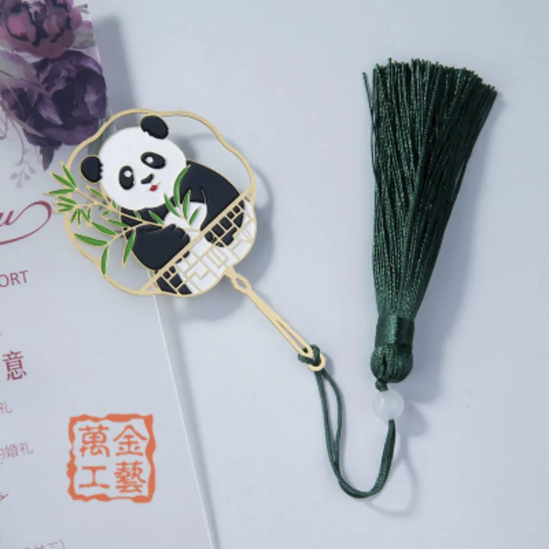 Металлическая Закладка панда маркеры для книг свадебные подарки гостей подружки