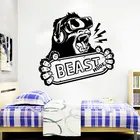 Игровые настенные наклейки, модные наклейки в виде обезьяны и чудовища, игровой зал, детская комната, Подростковая спальня, декоративные наклейки YX32