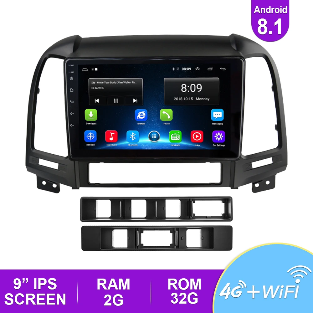 2.5D 9 ''IPS автомобильное радио Android 8 1 авто стерео Мультимедиа для Ford S Max 2007 2008 GPS