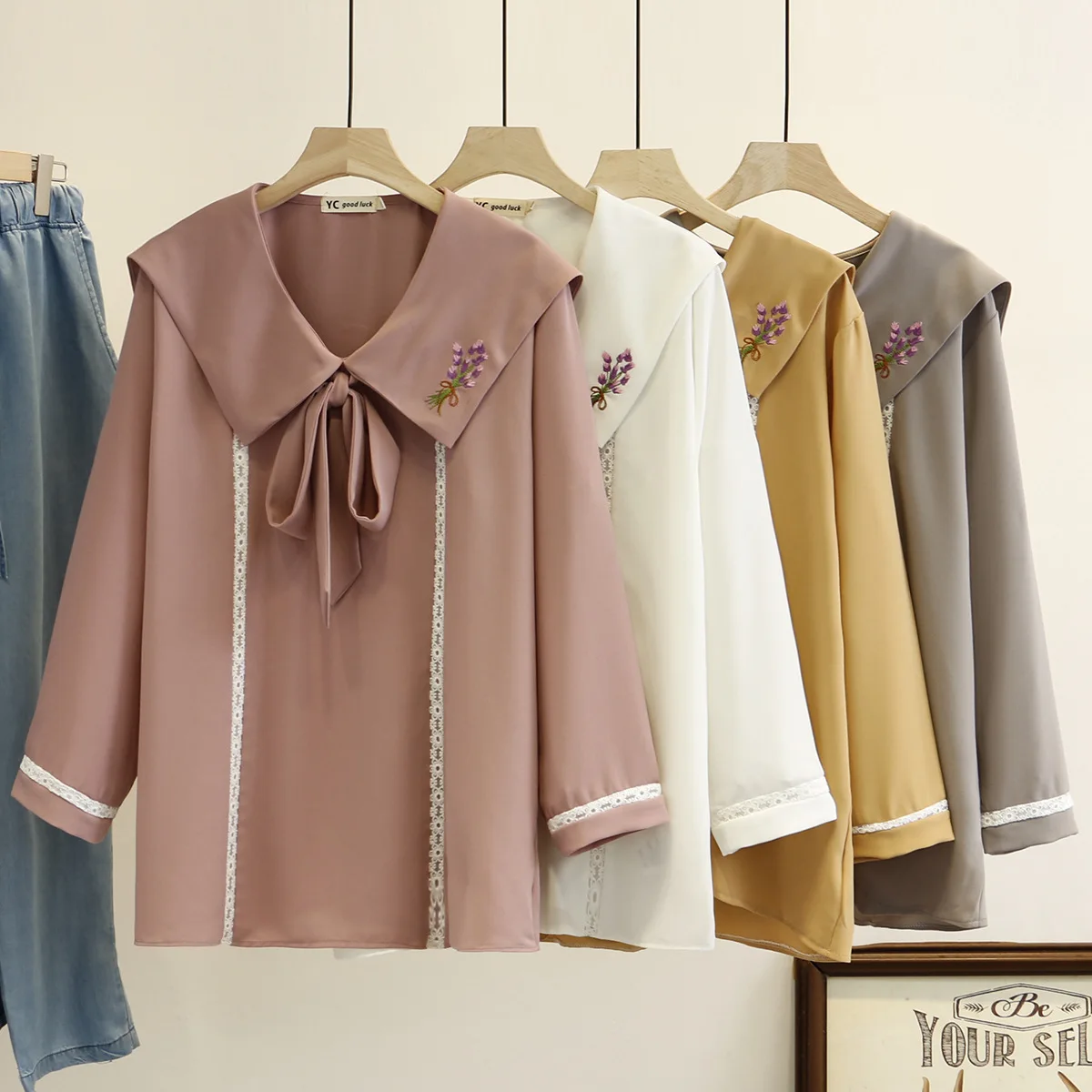 Весенняя женская рубашка большого размера блузка женские топы вышивка