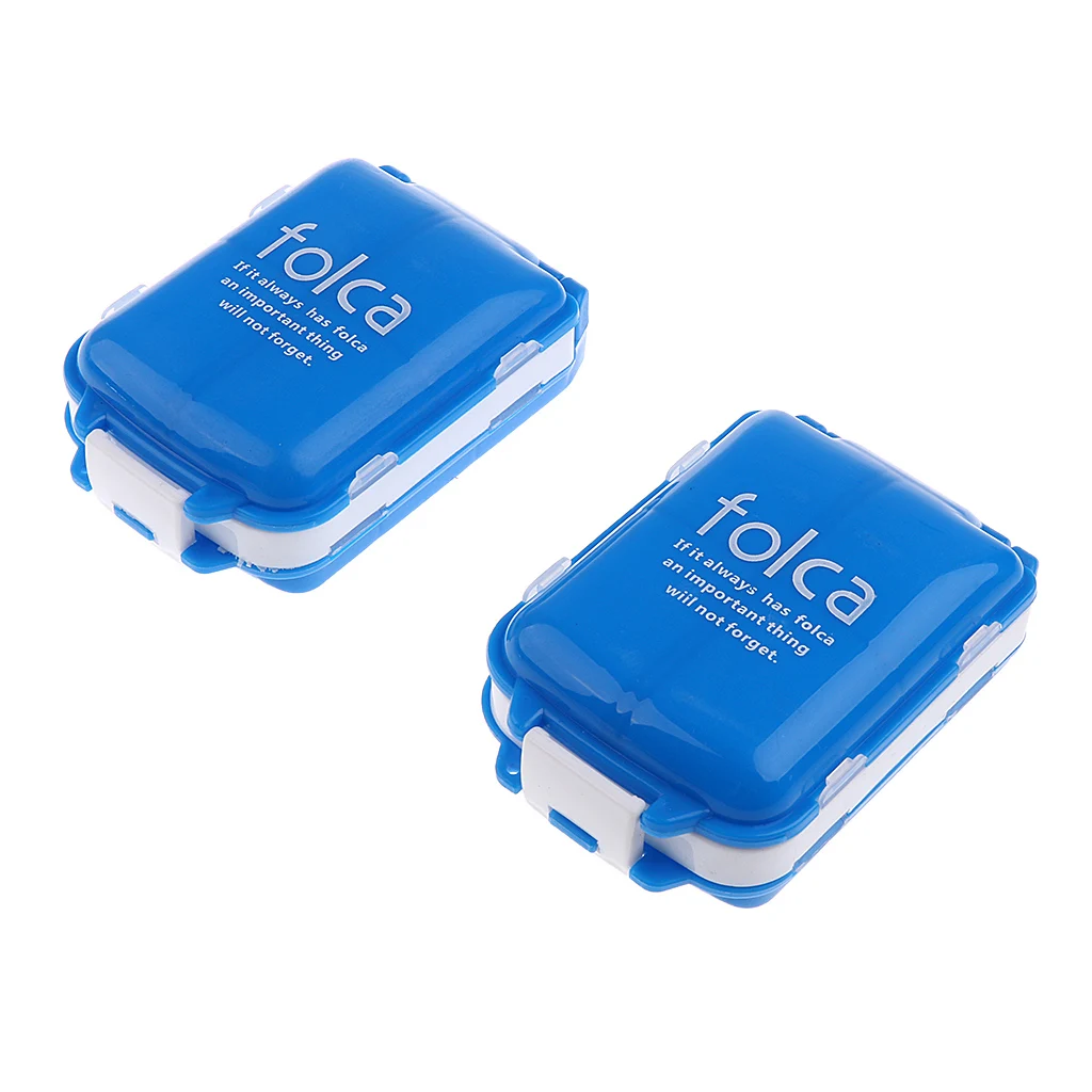 2 шт. 8 слотов портативный держатель для планшета Органайзер Чехол Коробка