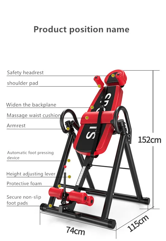 Бытовая подставка для шейного отдела позвоночника K2044 подвесное устройство йоги