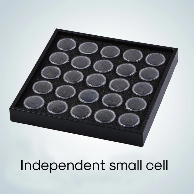 1 шт. профессиональная коробка для хранения ювелирных изделий 25