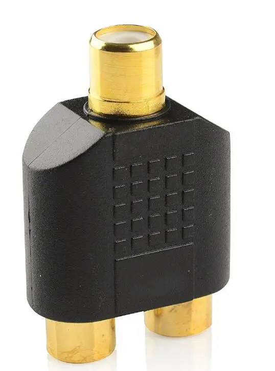 LBSC позолоченный RCA сплит-адаптер 5-Pack | Компьютеры и офис