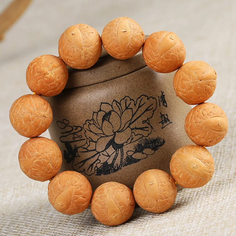 Бутиковые производители оптовая продажа Непал одинарный круг желтая кожа Бодхи