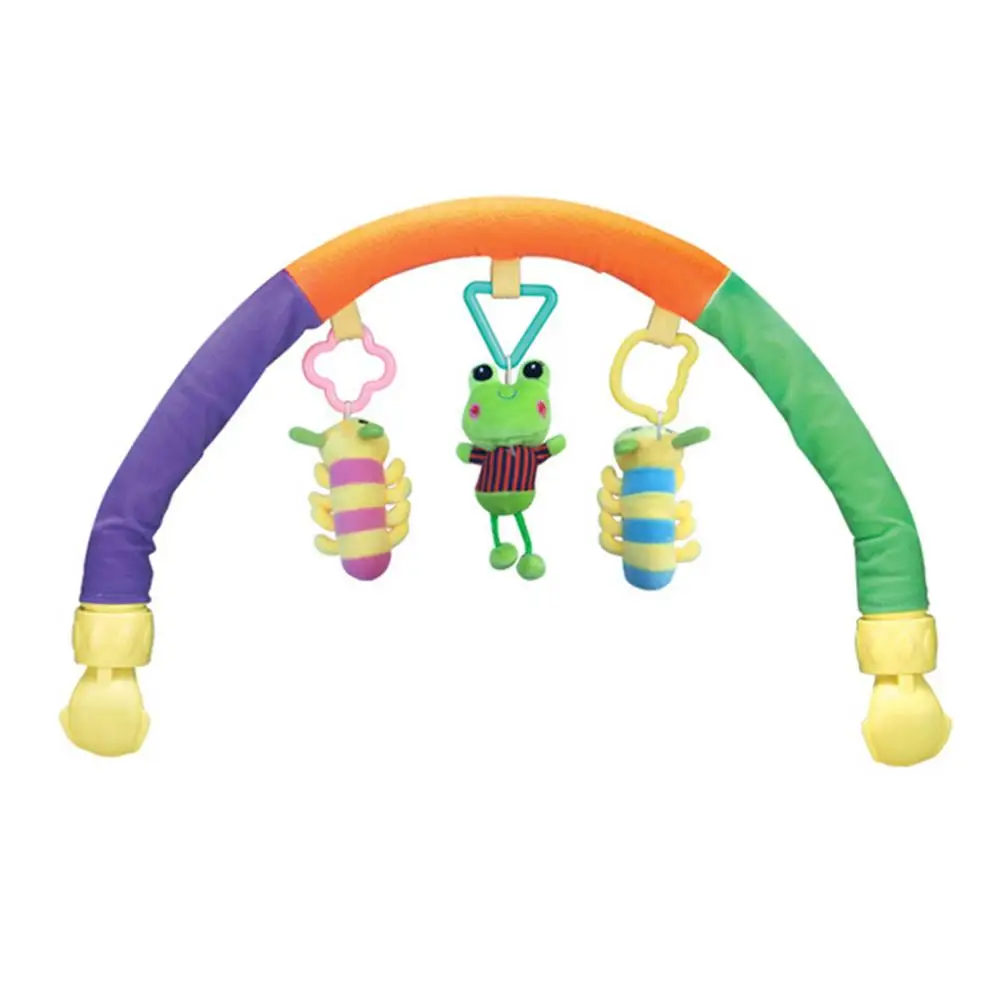 

Lovely Baby Cradle Seat Cot Hanging Toys Crib Mobile Stroller Hanging Soft Plush Rattles Ring Bell Educational Baby Toys