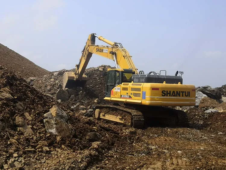 

China supplier famous brand Shantui 50 Ton Large Hydraulic excavators for sale